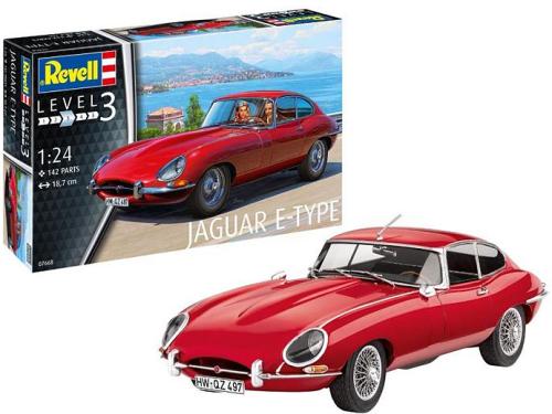 Revell Model Kit 1:24 Jaguar E-Type Coupe