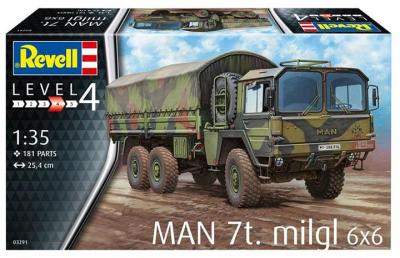 Revell Model Kit 1:35 Man 7T MILGL 6x6