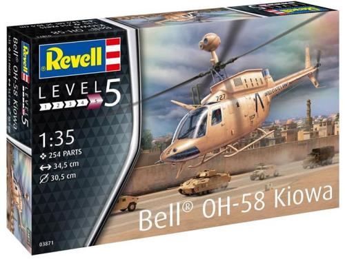 Revell Model Kit 1:35 OH-58 Kiowa