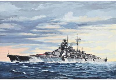 Revell Model Kit 1:700 Battleship