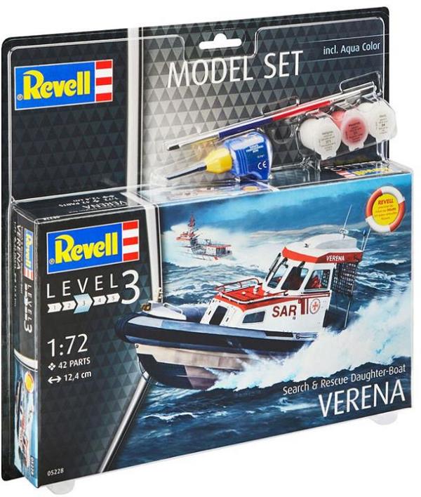 Revell Model Kit Gift Set 1:72 Search & Rescue Daughter Boat Verena