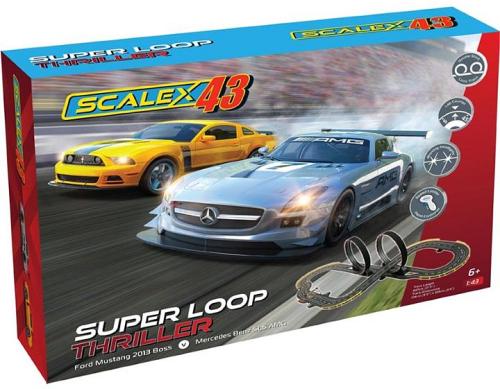Scalextric Slot Car Set Scalex43 Super Loop Thriller