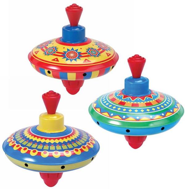 Schylling Mini Tin Tops Assorted