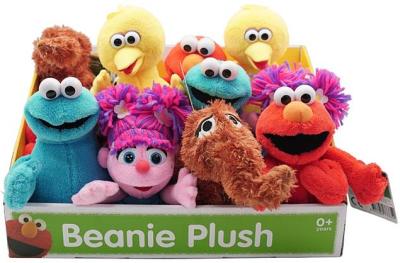 Sesame Street Basic Beanie Plush Assorted