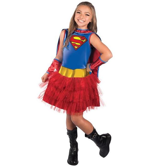 Supergirl Classic Kids Dress Up Costume