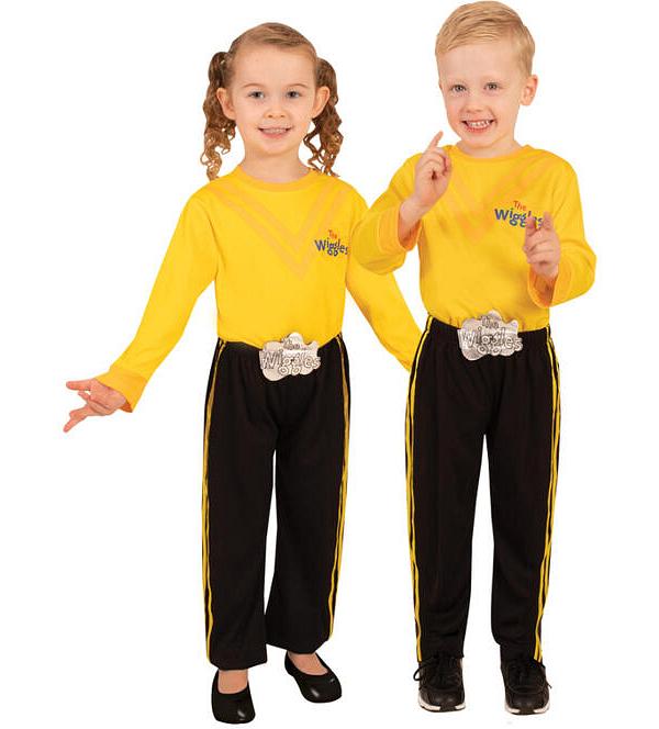 The Wiggles Yellow Kids Dress Up Costume