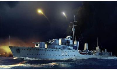 Trumpeter Model Kit 1:350 HMS Zulu Destroyer 1941 Aust Decals