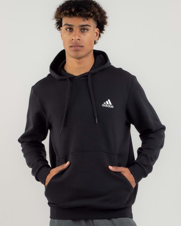 adidas Men's Feelcozy Hoodie in Black