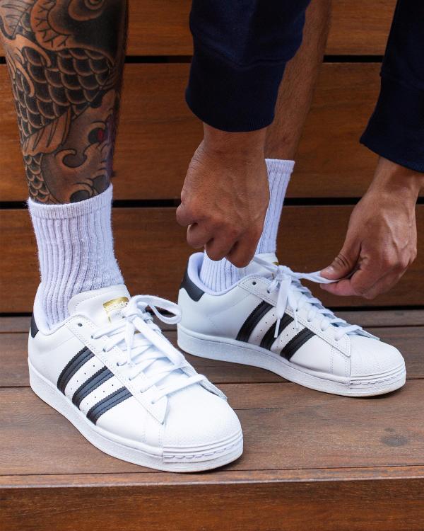 adidas Men's Superstar Adv Shoes in White