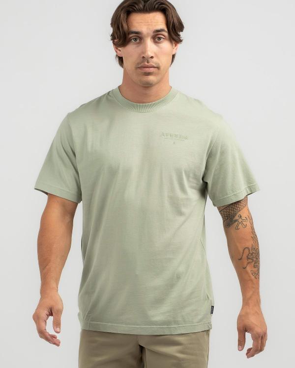 Afends Men's Outside T-Shirt in Green