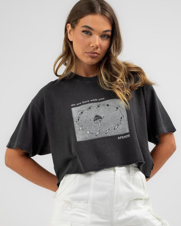 Afends Women's Connection Cropped Hemp Over