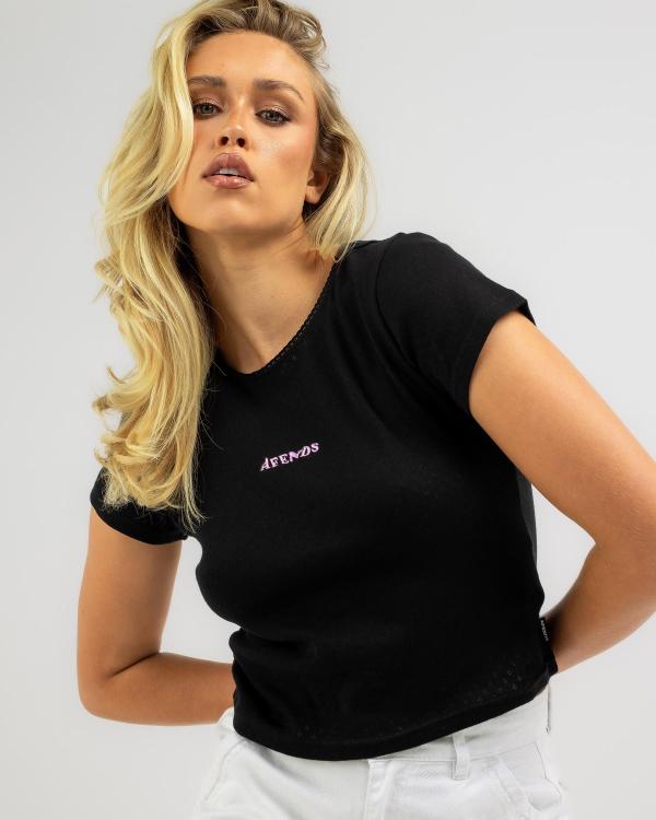 Afends Women's Lilah T-Shirt in Black