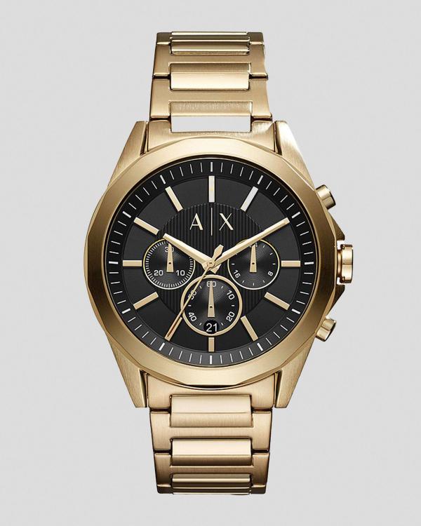 Armani Exchange Men's Drexler Watch in Gold