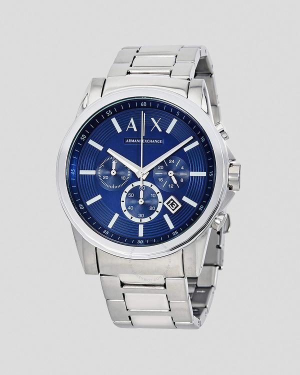 Armani Exchange Men's Outerbanks Watch in Silver