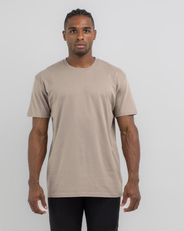 As Colour Men's Staple T-Shirt in Brown