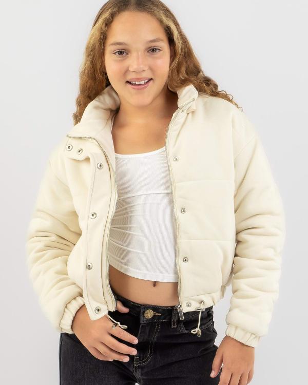 Ava And Ever Girls' Athena Sweat in Cream
