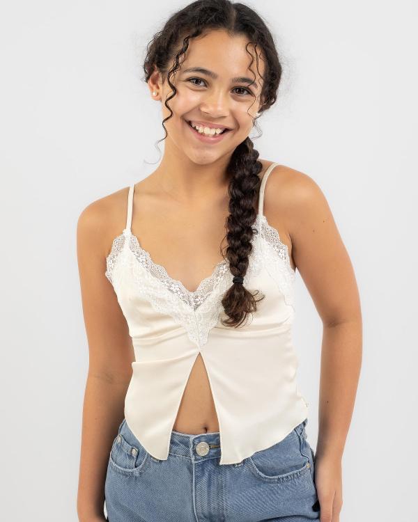 Ava And Ever Girls' Wilhelmina Lace Cami Top