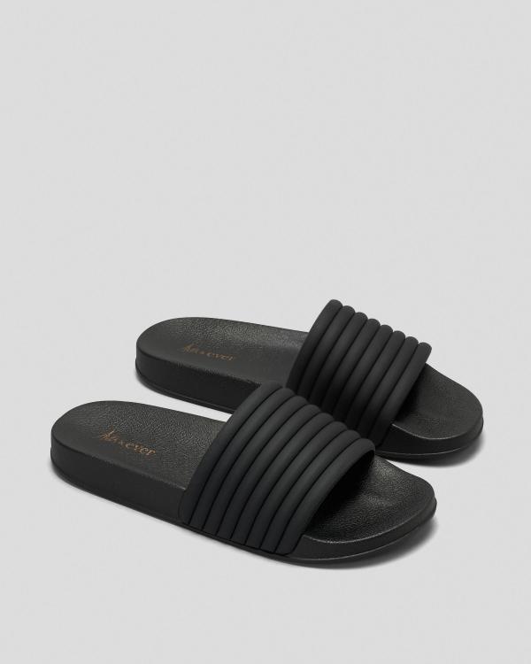 Ava And Ever Women's Brady Slides Sandals in Black