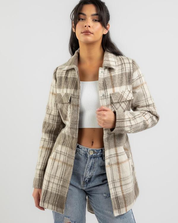 Ava And Ever Women's Brandon Jacket in Natural