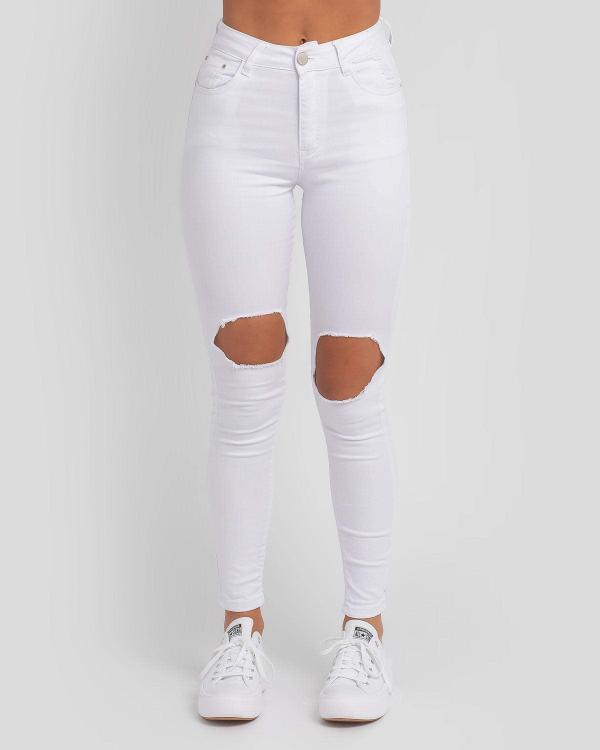 Ava And Ever Women's Callie Jeans in White