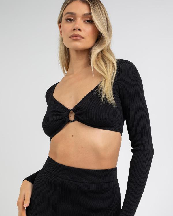 Ava And Ever Women's Cha Cha Top in Black