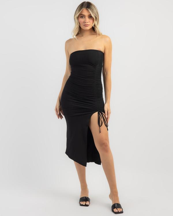 Ava And Ever Women's Elena Midi Dress in Black