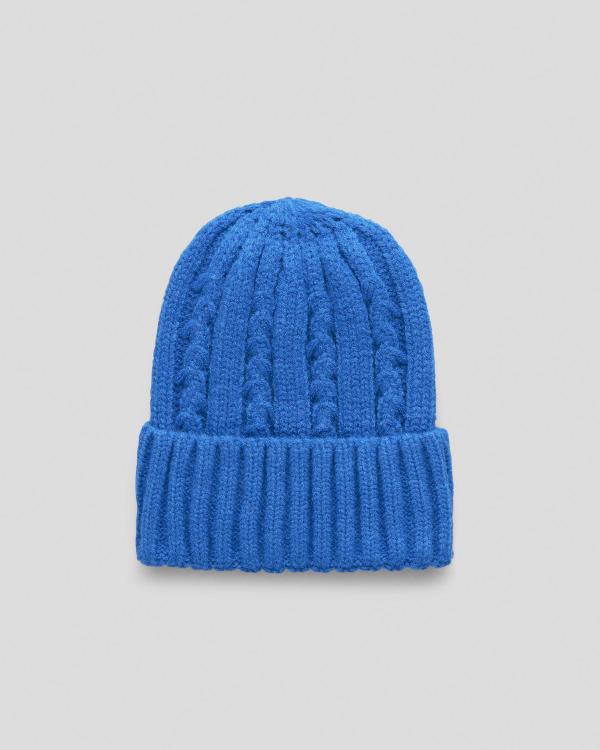 Ava And Ever Women's Jay Peak Beanie Hat in Blue