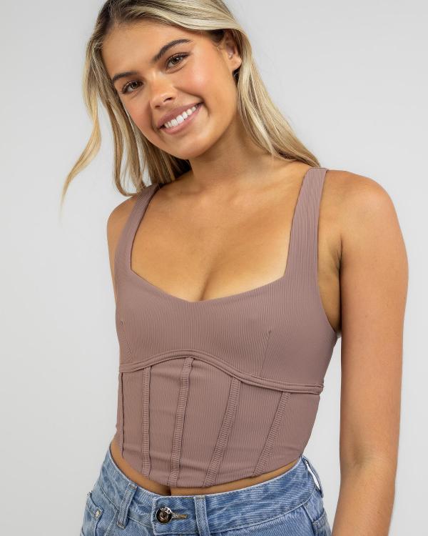 Ava And Ever Women's Kimmy Corset Top in Natural