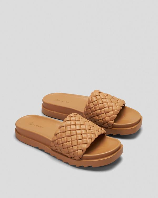 Ava And Ever Women's Maisie Slides Sandals in Brown