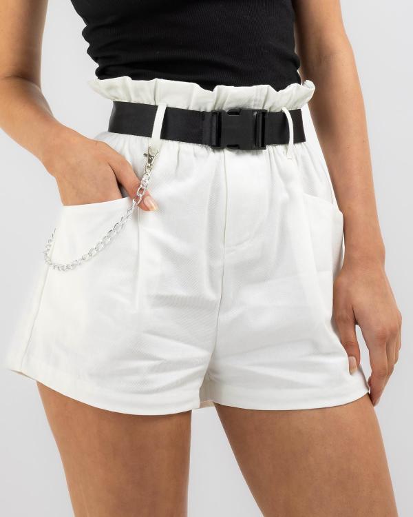Ava And Ever Women's Montreal Shorts in White