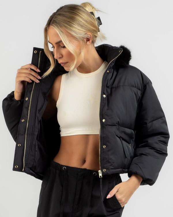 Ava And Ever Women's Ottawa Puffer Jacket in Black