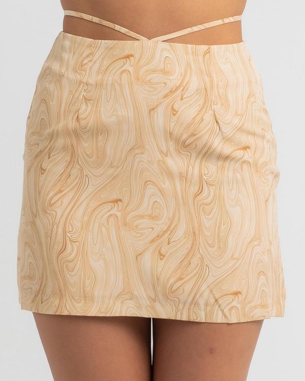 Ava And Ever Women's Peyton Skirt in Natural