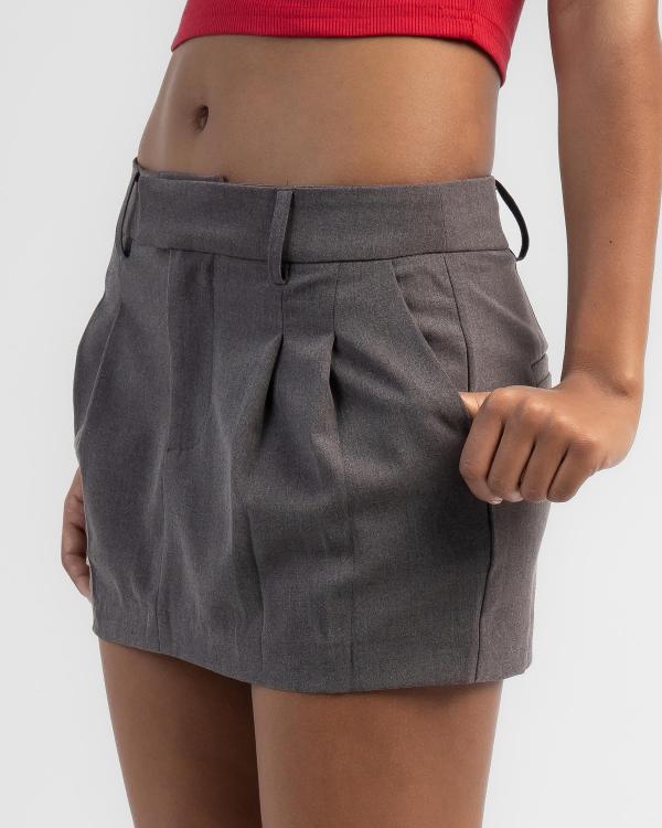 Ava And Ever Women's Piper Skirt in Grey