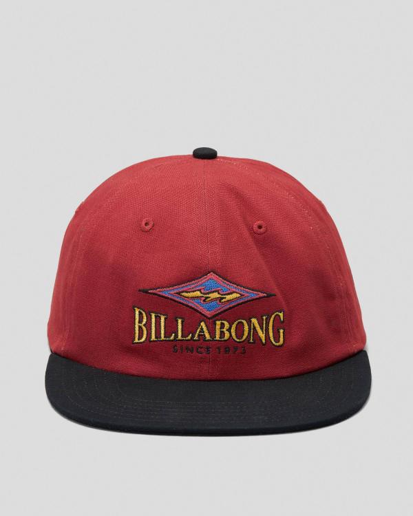 Billabong Men's Heritage Base Cap in Red