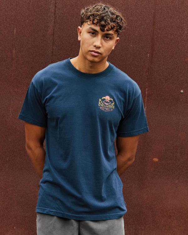 Billabong Men's Home Grown T-Shirt in Navy