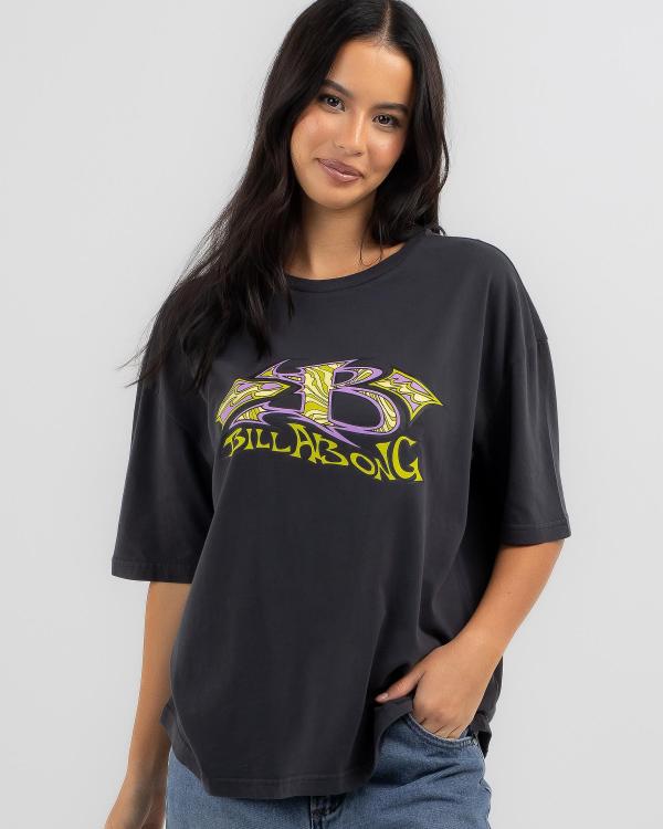 Billabong Women's Since 73 T-Shirt in Black
