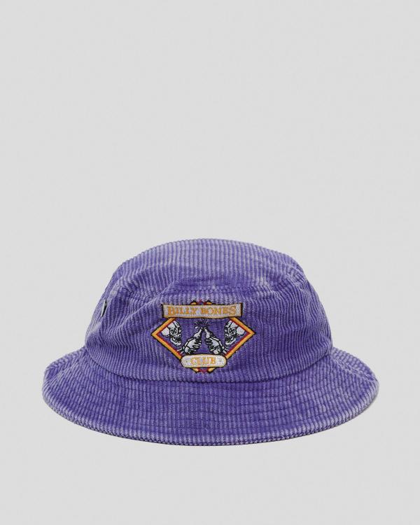 Billy Bones Club Men's Rip Cord Bucket Hat in Purple