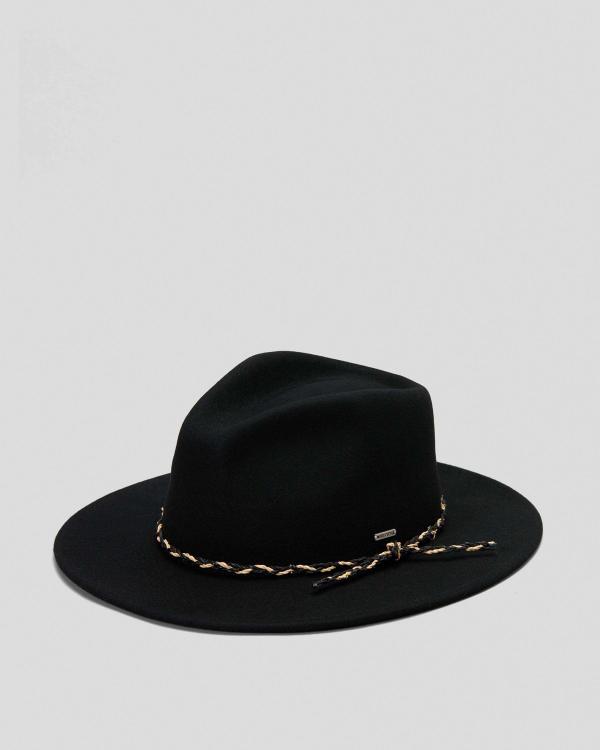 Brixton Men's Messer Western Felt Hat in Black
