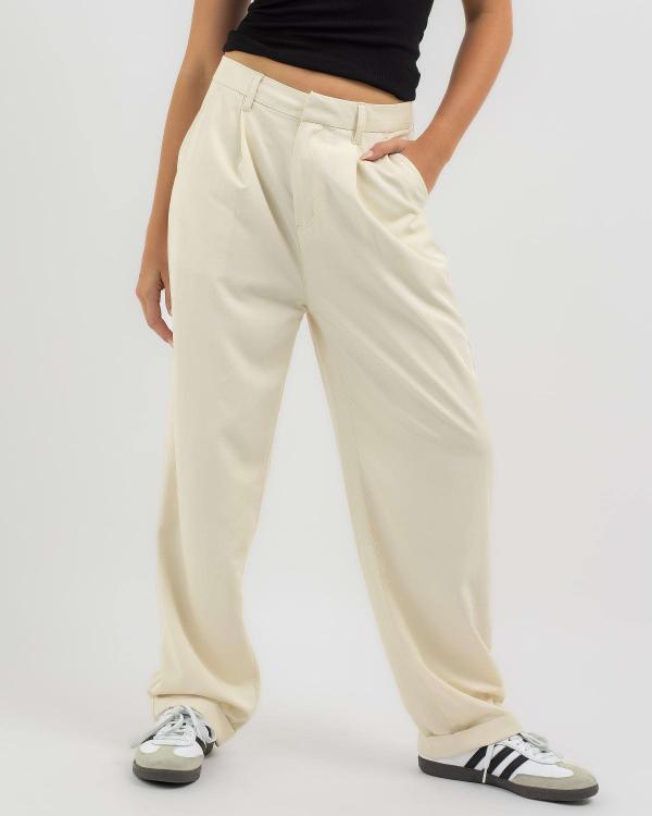 Brixton Women's Victory Pants in White
