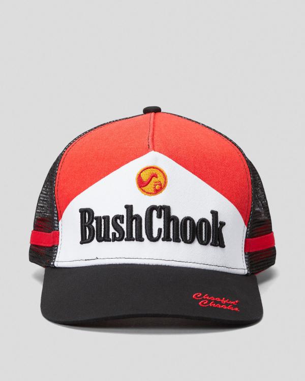 Bush Chook Men's Smoko Trucker Cap in Red