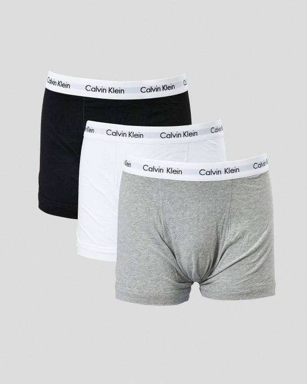 Calvin Klein Men's Cotton Stretch Trunks 3 Pack Underwear