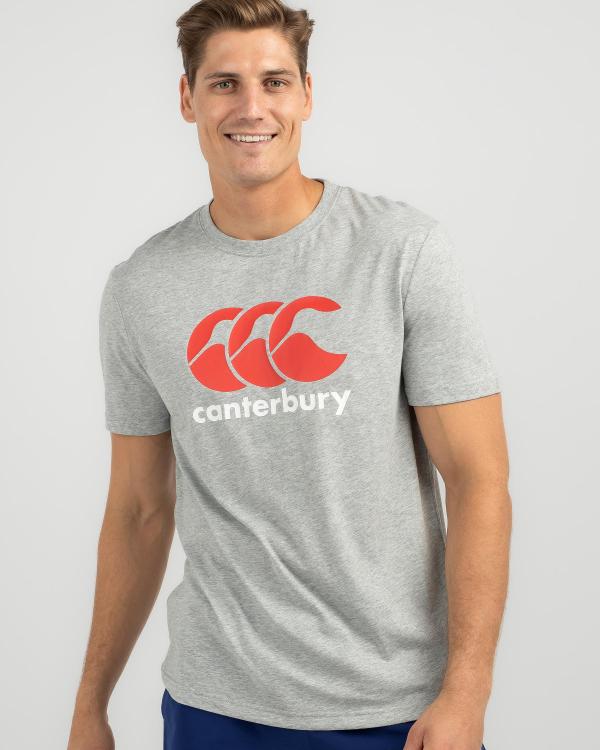 Canterbury Men's Logo T-Shirt in Grey