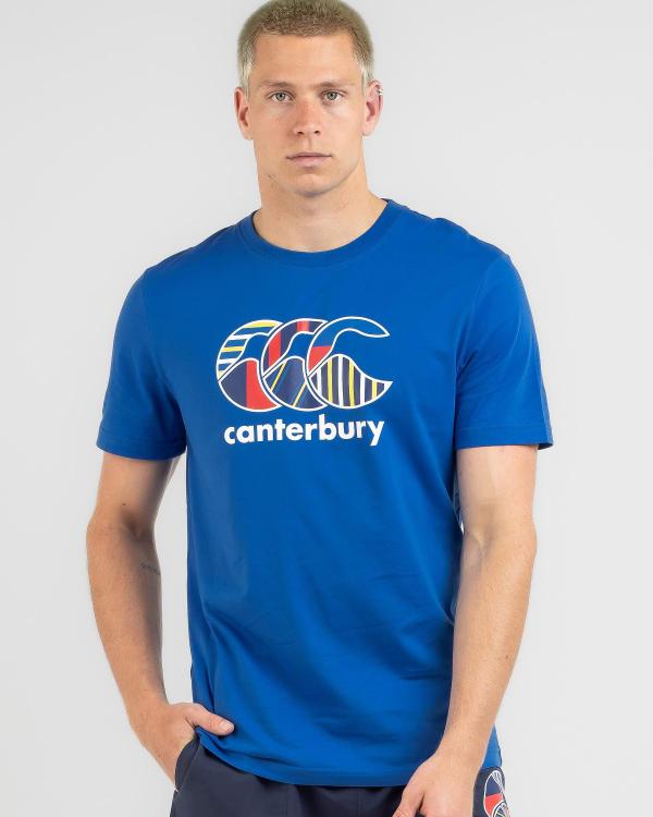 Canterbury Men's Uglies T-Shirt in Blue