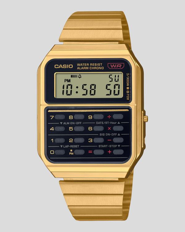 Casio Boy's Ca500Weg-1A Watch in Gold
