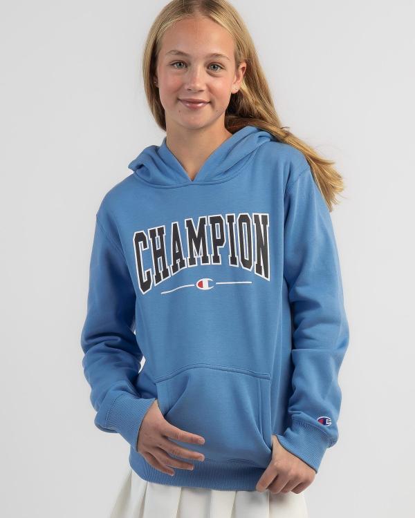 Champion Girls' Sporty Hoodie in Blue