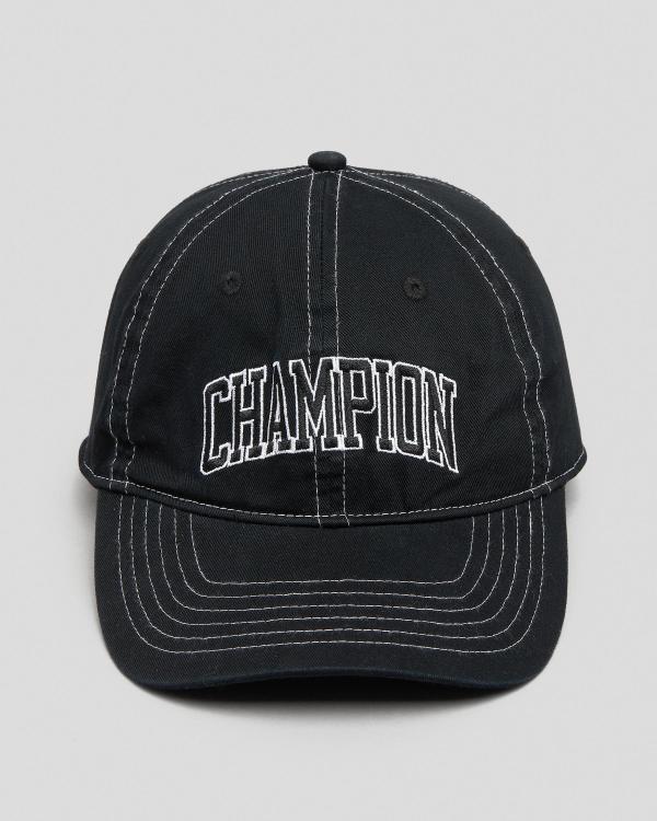 Champion Men's Contrast Stitch Cap in Black