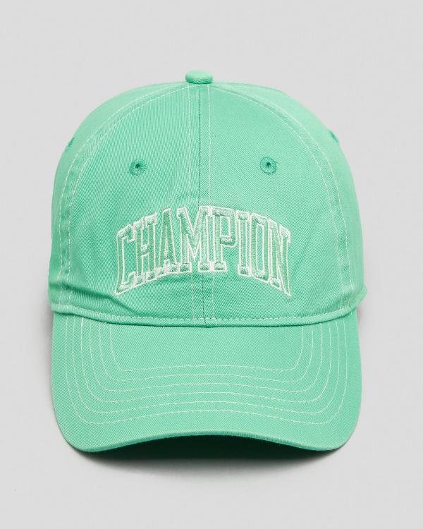 Champion Men's Contrast Stitch Cap in Green