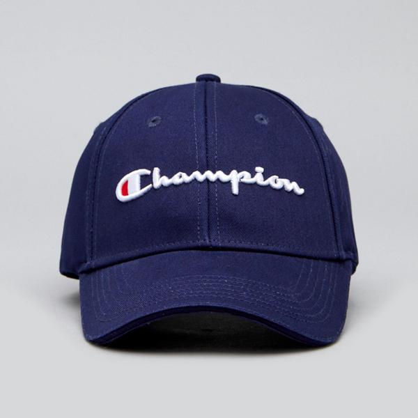 Champion Men's Logo Cap in Navy