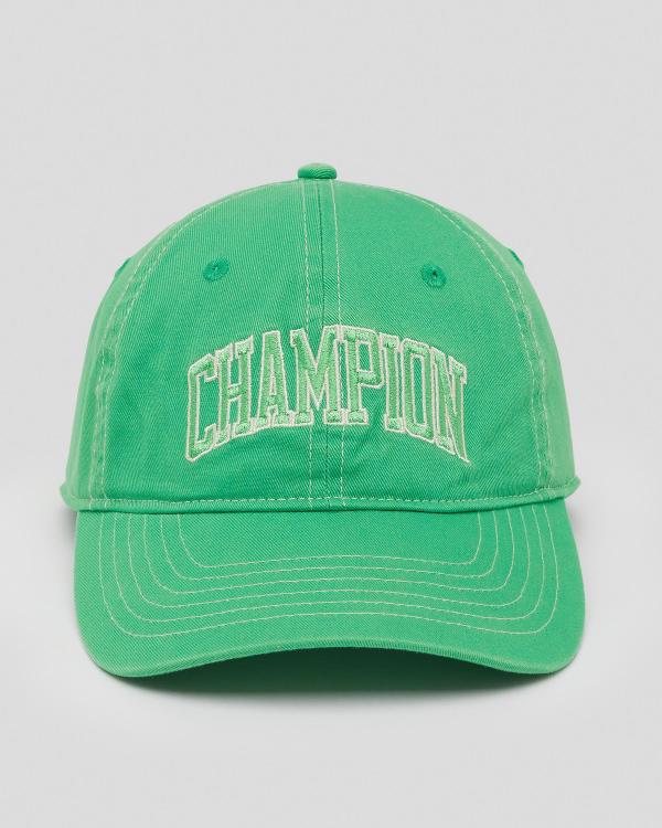 Champion Women's Contrast Stitch Cap in Green