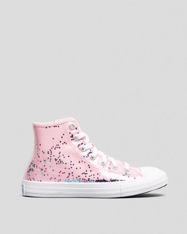 Converse Girls' Chuck Taylor All Star Shoes In Pink | Afterpay & ZipPay  available
